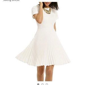 White swing dress